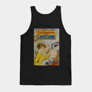 Vintage Romance Comic Book Cover - Confessions of the Lovelorn Tank Top